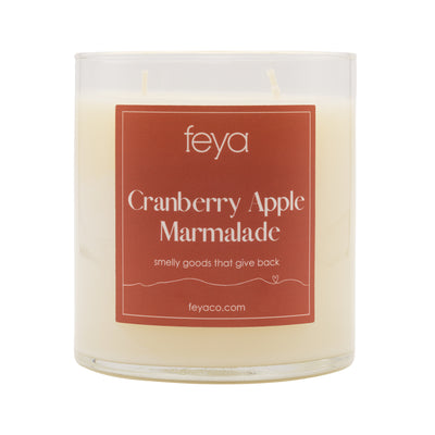 Feya Cranberry Apple Marmalade 20 oz Candle