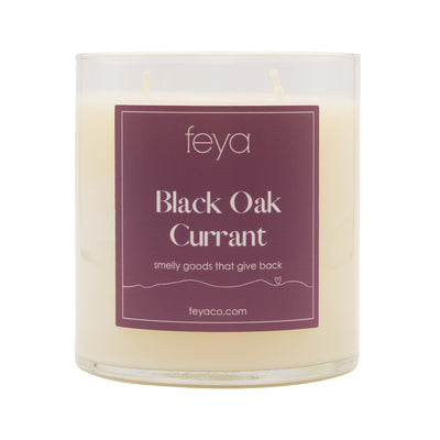 Feya Black Oak Currant 20 oz Candle