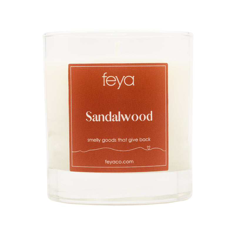 Feya Sandalwood 6.5 oz Candle