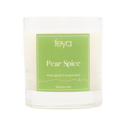 Feya Pear Spice 6.5 oz Candle