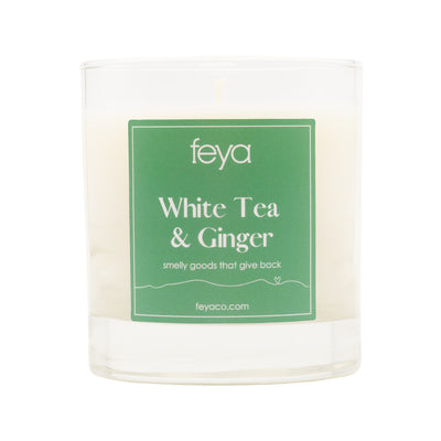 Feya White Tea & Ginger 6.5 oz Candle