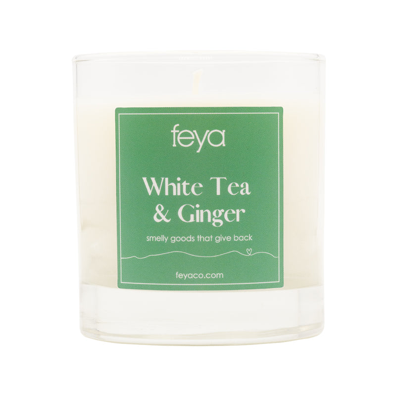 Feya White Tea & Ginger 6.5 oz Candle