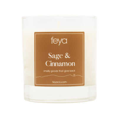 Feya Sage & Cinnamon 6.5 oz Candle
